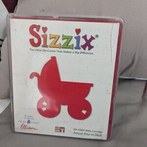 Sizzix Baby Carriage Large Die 08-0264